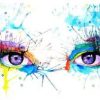 Abstract Eyes Paint By Number