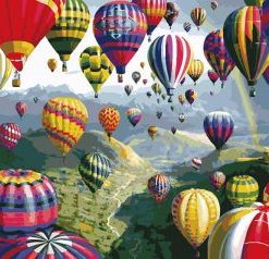 Air Balloon Paint By Number