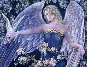 Angel And Dove Paint By Number