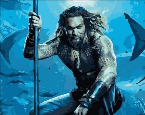 Aquaman Character Paint By Number