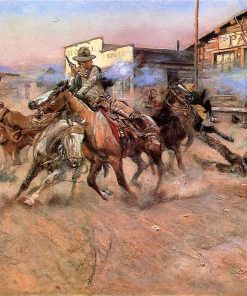 Western Cowboys Paint By Numbers
