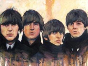 Beatles Members Paint By Number