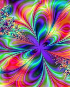 Beautiful Color Fractals Paint By Number