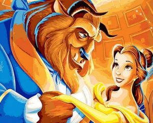Beauty And The Beast Paint By Number