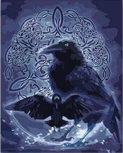 Black Crow Paint By Number