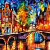 Netherlands Amsterdam Paint By Number