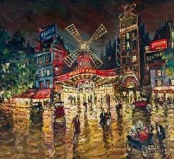 Paris At Night Paint By Number