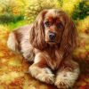 Dog Animals Coloring - DIY Paint By Numbers - Numeral Paint