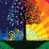 Colorful Tree - DIY Paint By Numbers - Numeral Paint