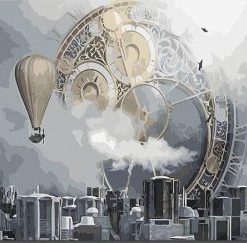 Steampunk City Paint By Number