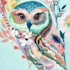 Colorful Owl - DIY Paint By Numbers - Numeral Paint