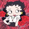 Betty Boop Cartoon Paint By Numbers