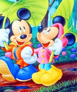 Disney Valentine Day Paint By Numbers 