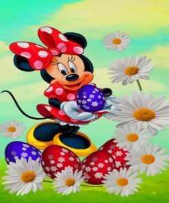 Minnie Mouse paint by numbers