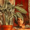 Mathilda And Leon Plant Paint by numbers