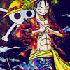 Monkey D Luffy One Piece paint by numbers