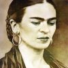 Vintage Frida Kahlo Paint by numbers
