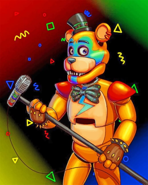 Five Nights At Freddy's paint by numbers