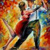 Dancing Couple Art paint by number