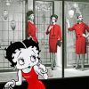 Monochrome Betty Boop Paint By Numbers