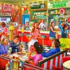 American Diner Paint by numbers