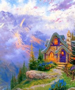 kinkade-mountain-house-paint-by-numbers