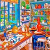 Pottery Studio Paint by numbers