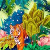 Jungle Tiger Paint by numbers