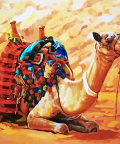 Desert Camel Paint by numbers