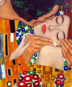 klimt-the-kiss-close-up-paint-by-numbers