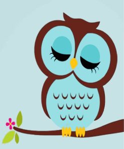 sleepy-owl-paint-by-numbers