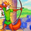Disney Robin Hood Paint by numbers