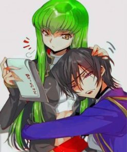 Lelouch Lamperouge Code Geass Anime Paint By Numbers - Numeral