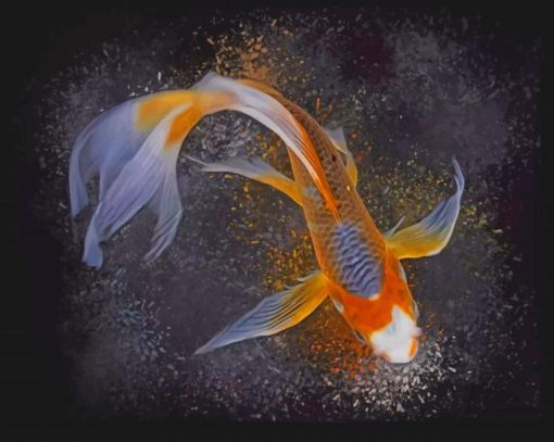 Goldfish Underwater