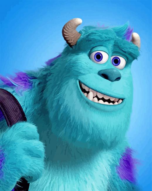 sulley-paint-by-numbers