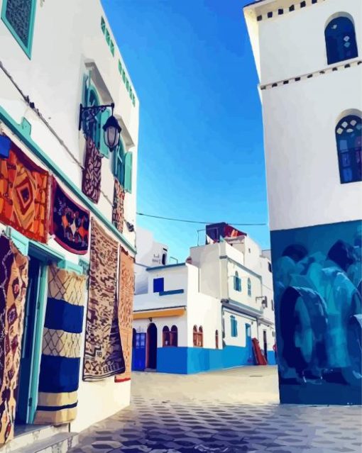 Asilah Moroccan Paint By Number