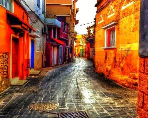 Beirut's Old Streets Paint By Number