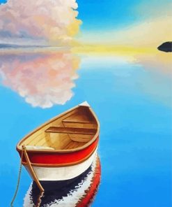 Boating In The Ocean Art Paint By Number