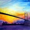 Bosphorus Bridge Art Paint by Number