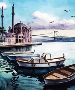 Bosphorus Bridge View Paint By Number