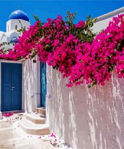 Bougainvillea Paint by Number