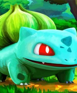 Pokemon Bulbasaur Paint By Number