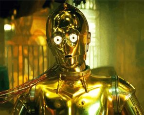 C3po RobotPaint By Numbers