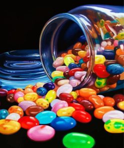 Colorful Candies Paint By Number