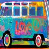 Hippie Campervan Paint By Number