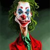 Joker Caricature Paint By Number