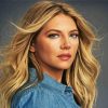 The Canadian Actress Katheryn Winnick paint by number