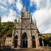 Las Lajas Sanctuary Colombia paint by number