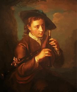 Little Bagpipe Player Paint By Number