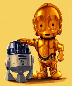 Little C3po Paint By Number